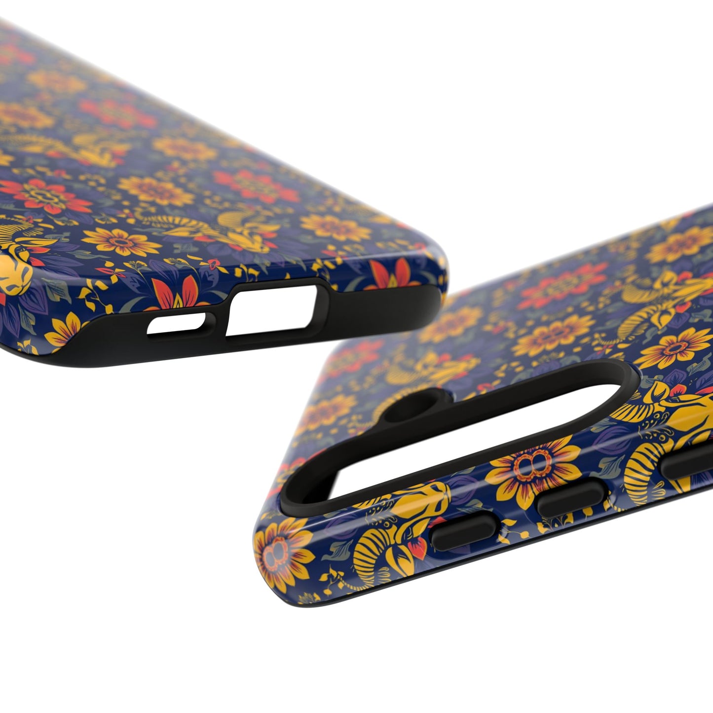 Tough Cases, Taurus, Zodiac v3, Flower Pattern