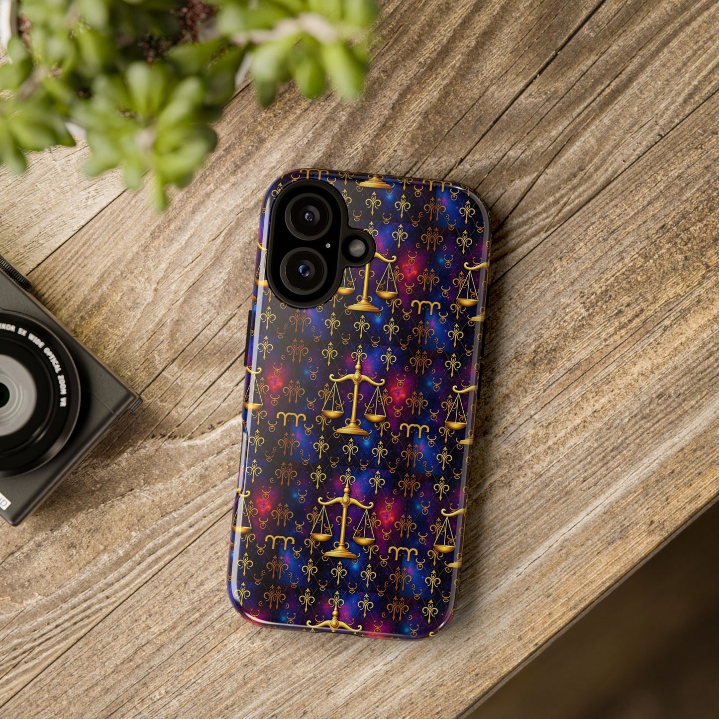 Tough Cases, Libra, Zodiac v2, Metal Pattern