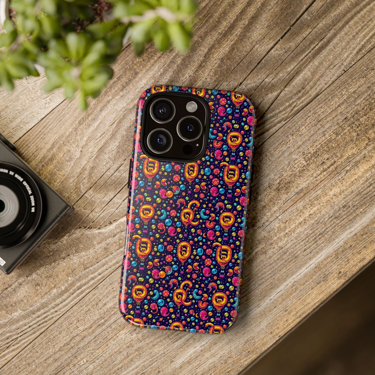 Tough Cases, Aquarius, Zodiac v1, Bubble Pattern