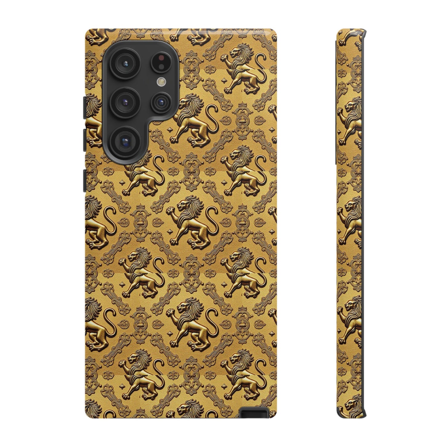 Tough Cases, Leo, Zodiac, Metal Pattern