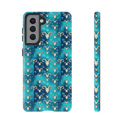 Tough Cases, Aries, Zodiac v1, Bubble Pattern