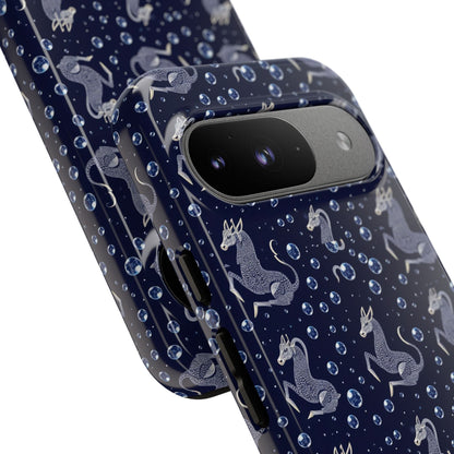 Tough Cases, Capricorn, Zodiac v2, Bubble Pattern