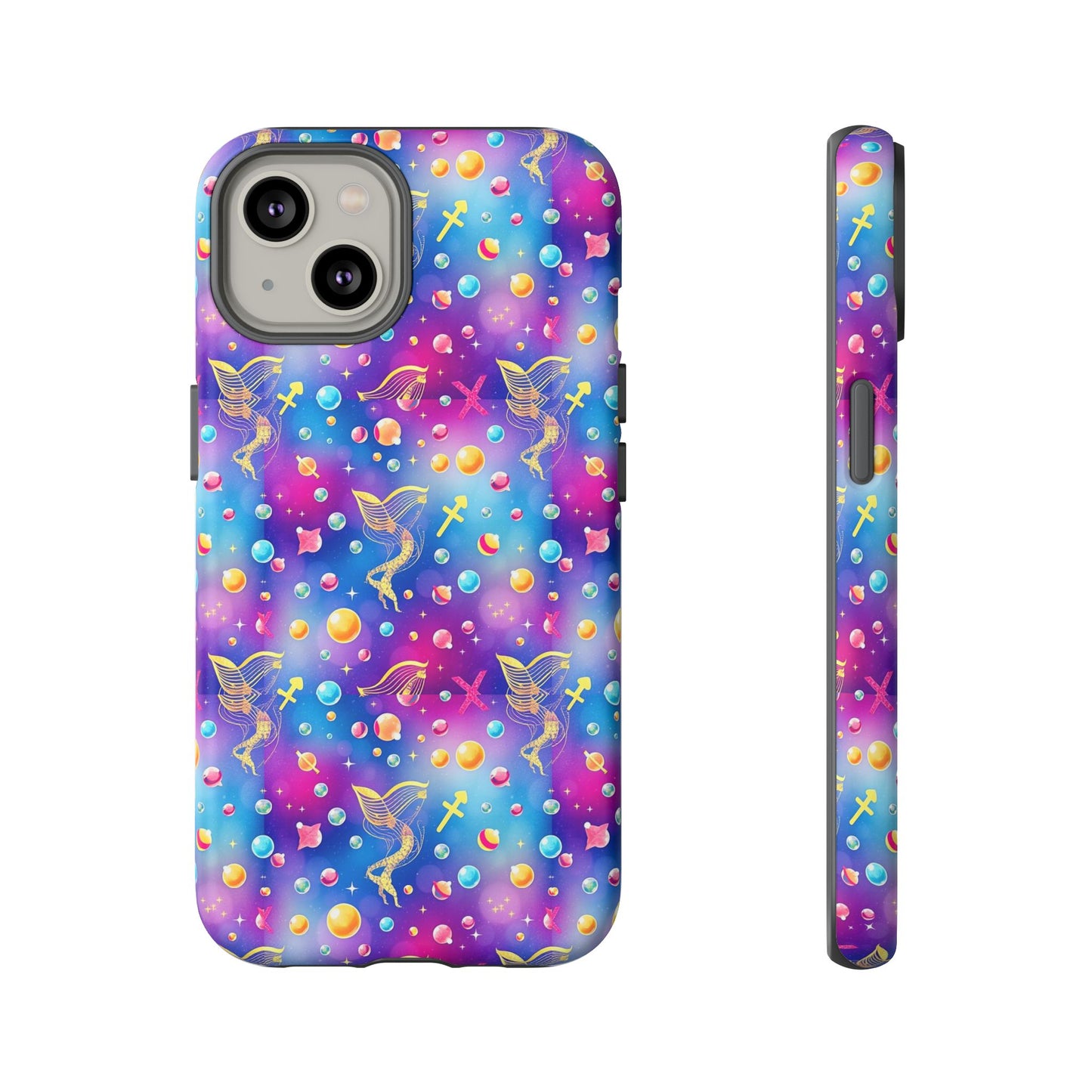Tough Cases, Sagittarius, Zodiac v3, Bubble Pattern