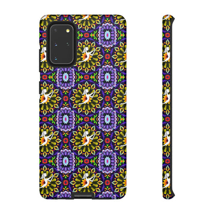 Tough Cases, Sagittarius, Zodiac v1, Flower Pattern