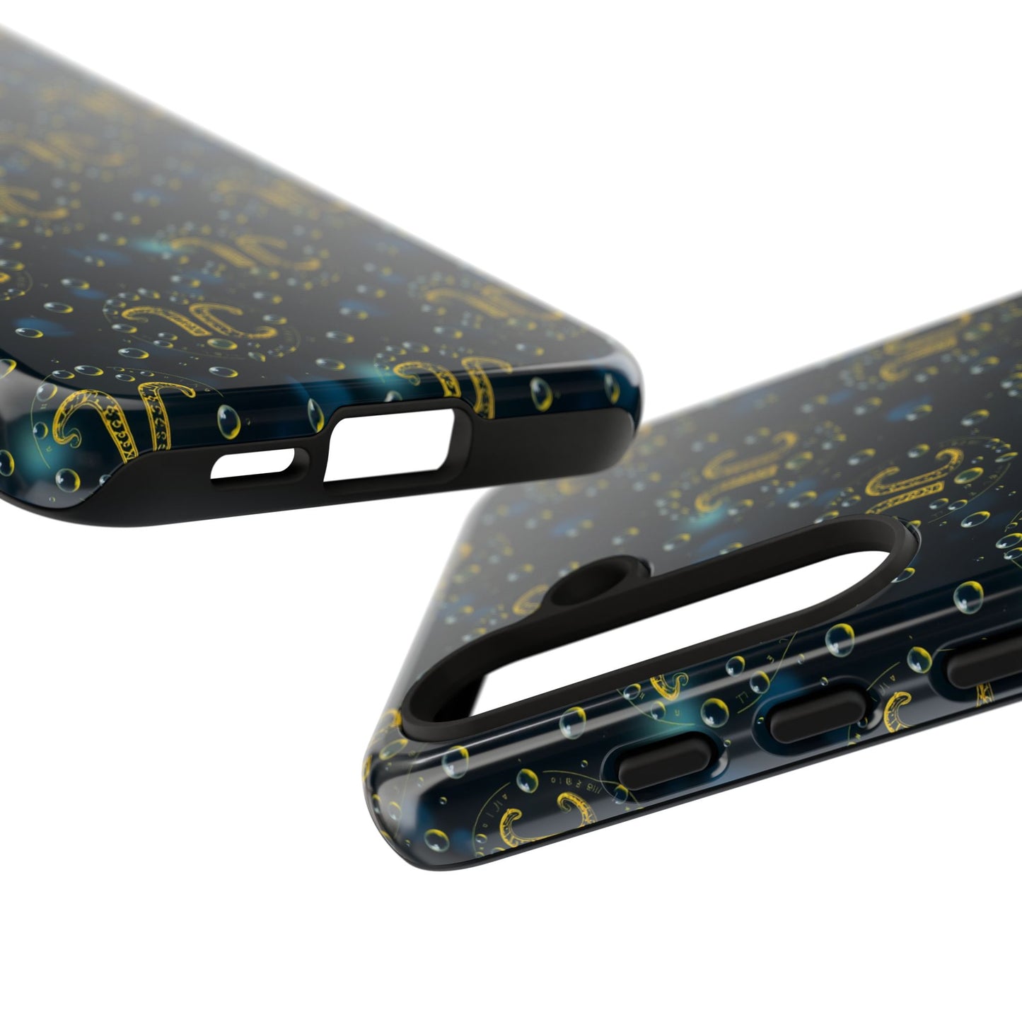 Tough Cases, Aquarius, Zodiac v2, Bubble Pattern