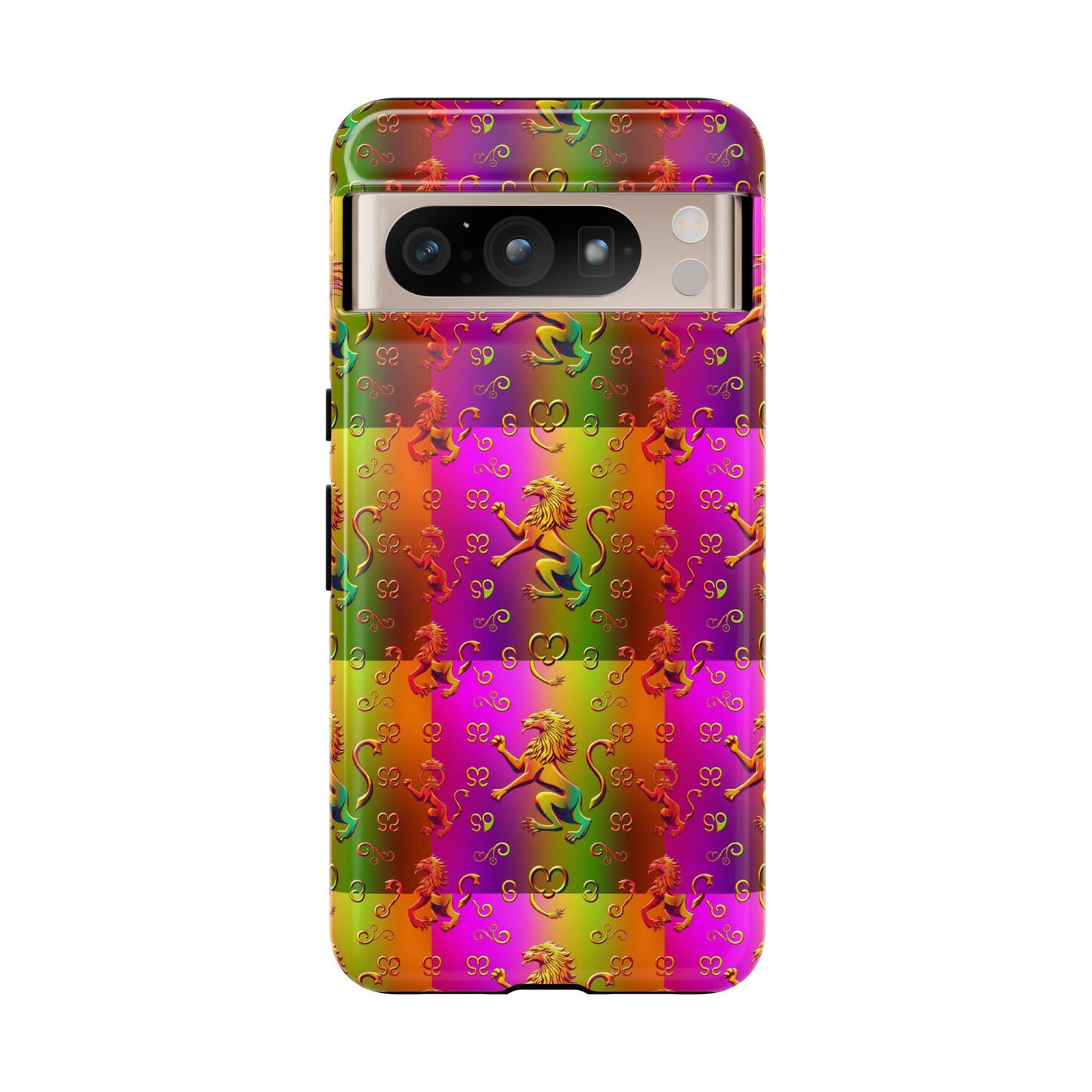 Tough Cases, Leo, Zodiac v1, Metal Pattern