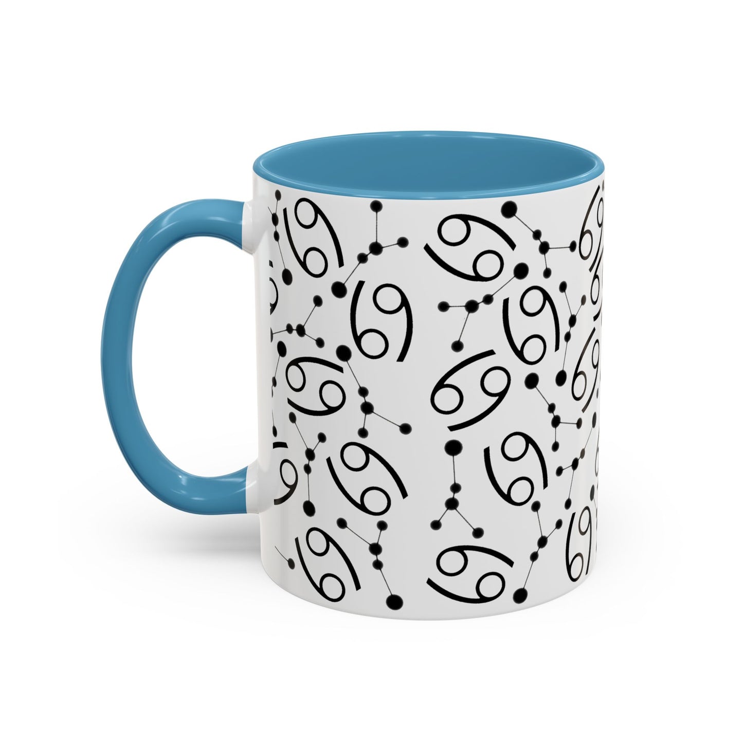 Accent Coffee Mug with the Cancer sign (11, 15oz)