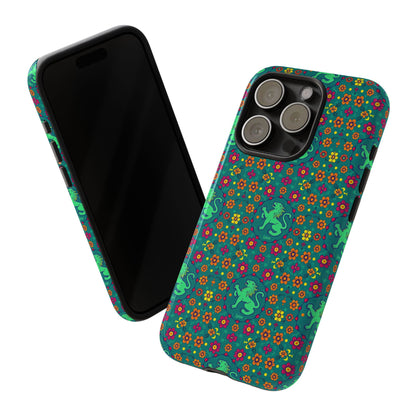 Tough Cases, Leo, Zodiac v3, Flower Pattern