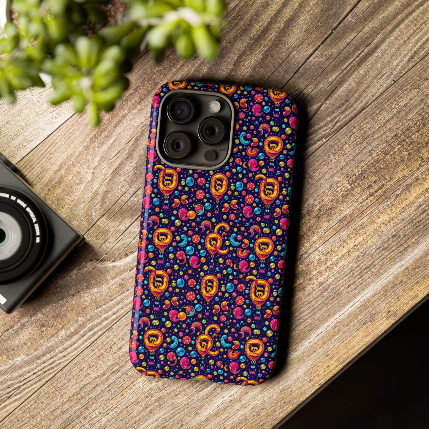 Tough Cases, Aquarius, Zodiac v1, Bubble Pattern