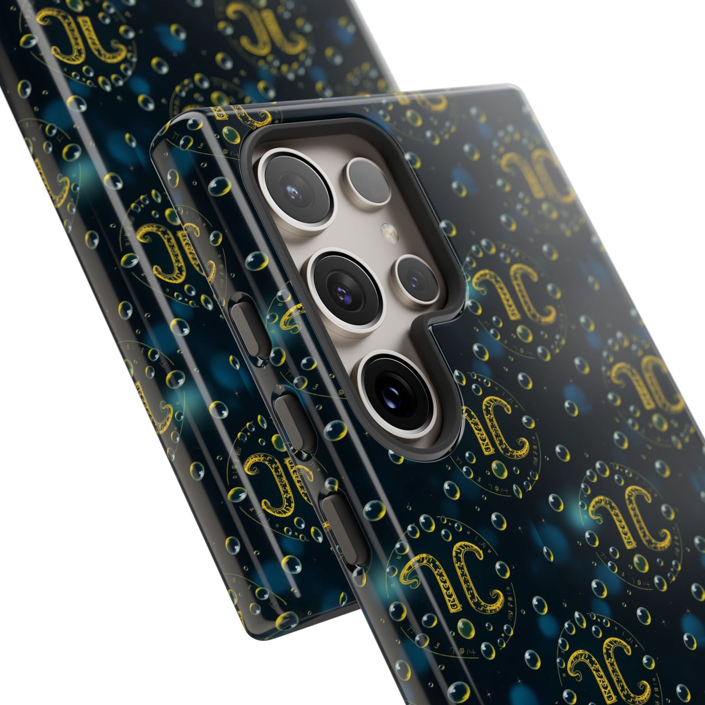 Tough Cases, Aquarius, Zodiac v2, Bubble Pattern