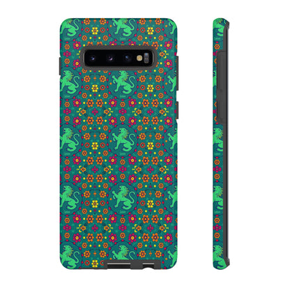 Tough Cases, Leo, Zodiac v3, Flower Pattern