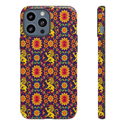 Tough Cases, Leo, Zodiac, Flower Pattern