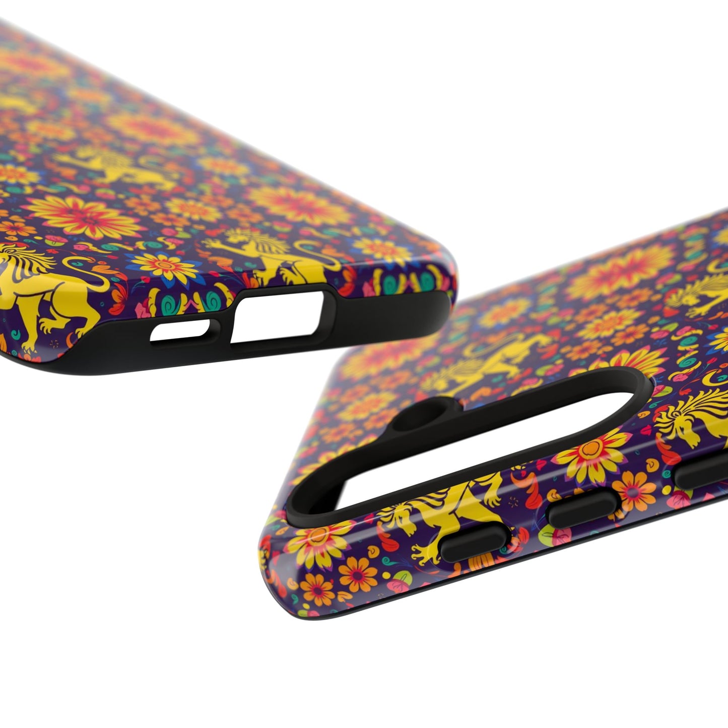 Tough Cases, Leo, Zodiac, Flower Pattern