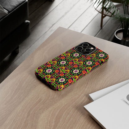 Tough Cases, Aries, Zodiac v4, Flower Pattern