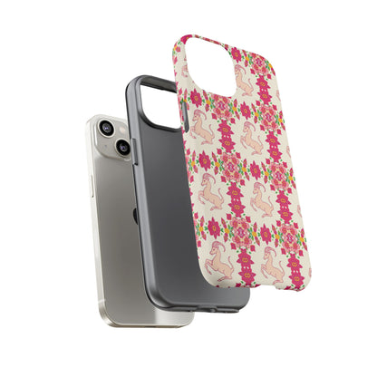 Tough Cases, Capricorn, Zodiac v3, Flower Pattern