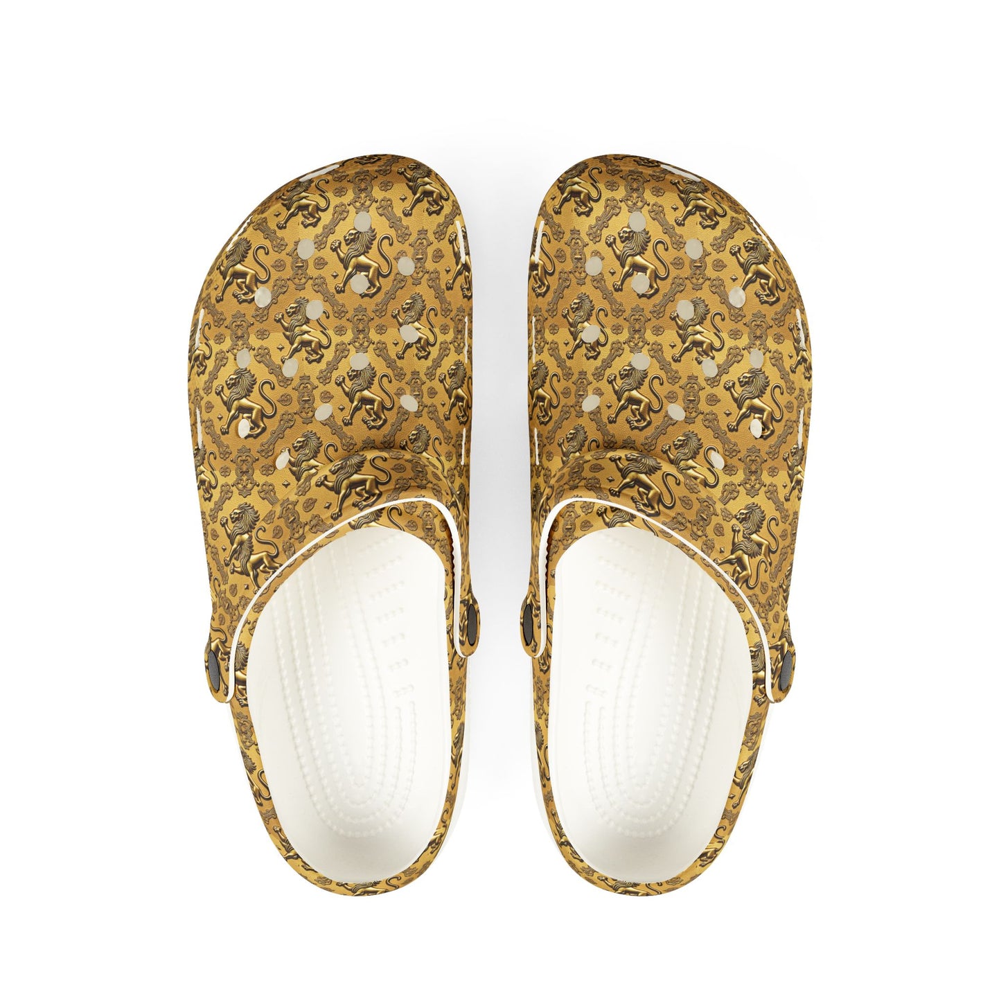EVA Foam Rubber Shoes, (AOP), Leo, Zodiac v1, Pattern
