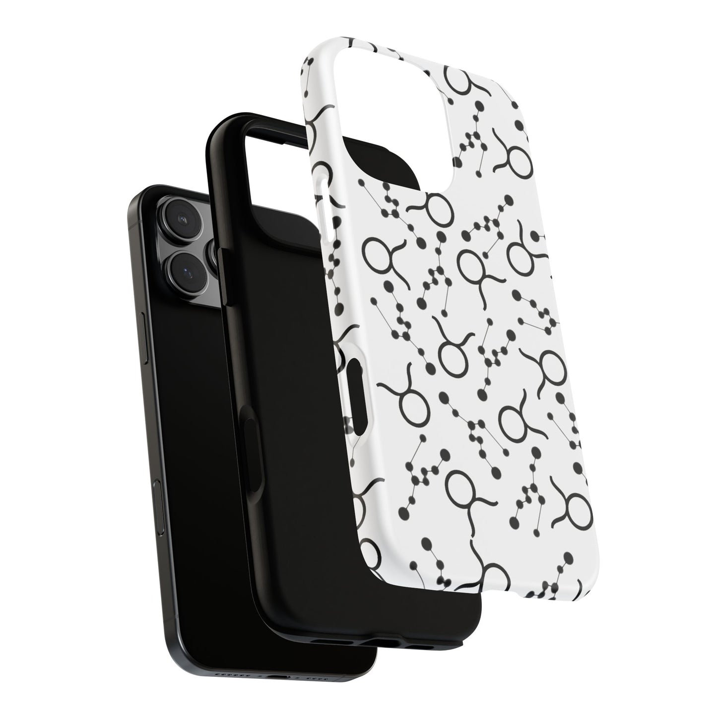 Tough Cases with the Taurus Zodiac sign for iPhone, Samsung Galaxy, and Google Pixel devices