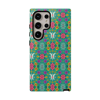 Tough Cases, Aquarius, Zodiac v4, Flower Pattern