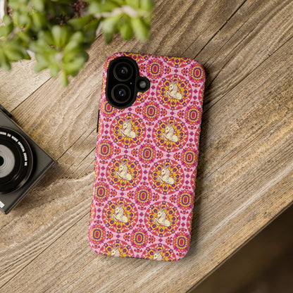 Tough Cases, Capricorn, Zodiac v4, Flower Pattern