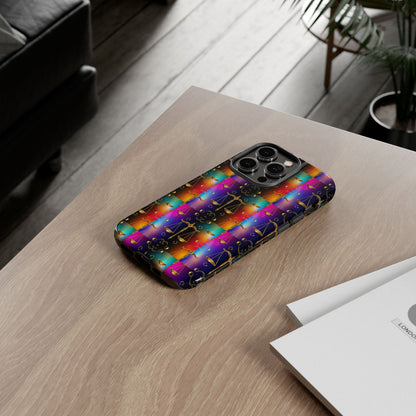 Tough Cases, Libra, Zodiac v1, Metal Pattern