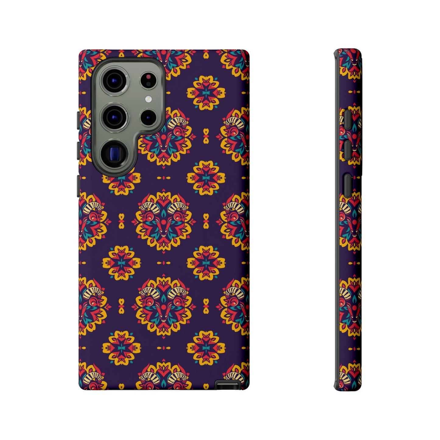 Tough Cases, Taurus, Zodiac, Flower Pattern