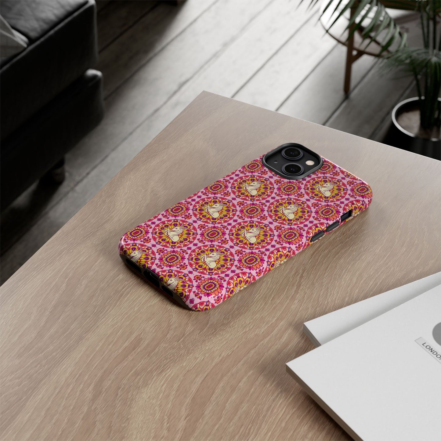 Tough Cases, Capricorn, Zodiac v4, Flower Pattern