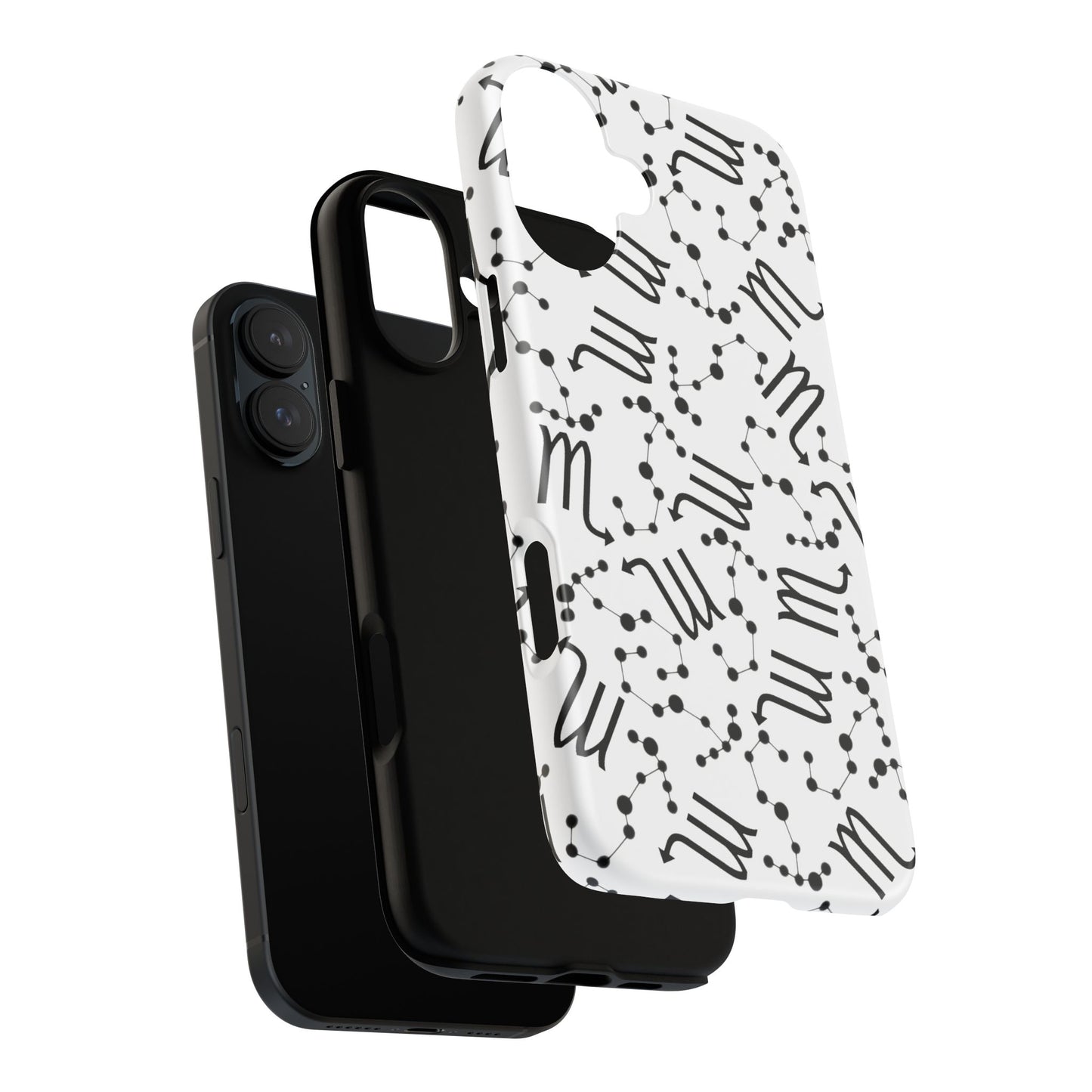 Tough Cases with the Scorpio Zodiac sign for iPhone, Samsung Galaxy, and Google Pixel devices