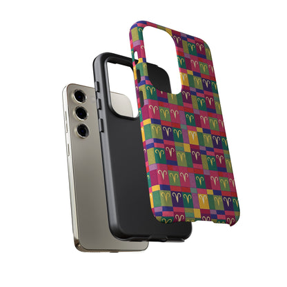 Tough Cases, Aries, Zodiac v1, Shape Pattern