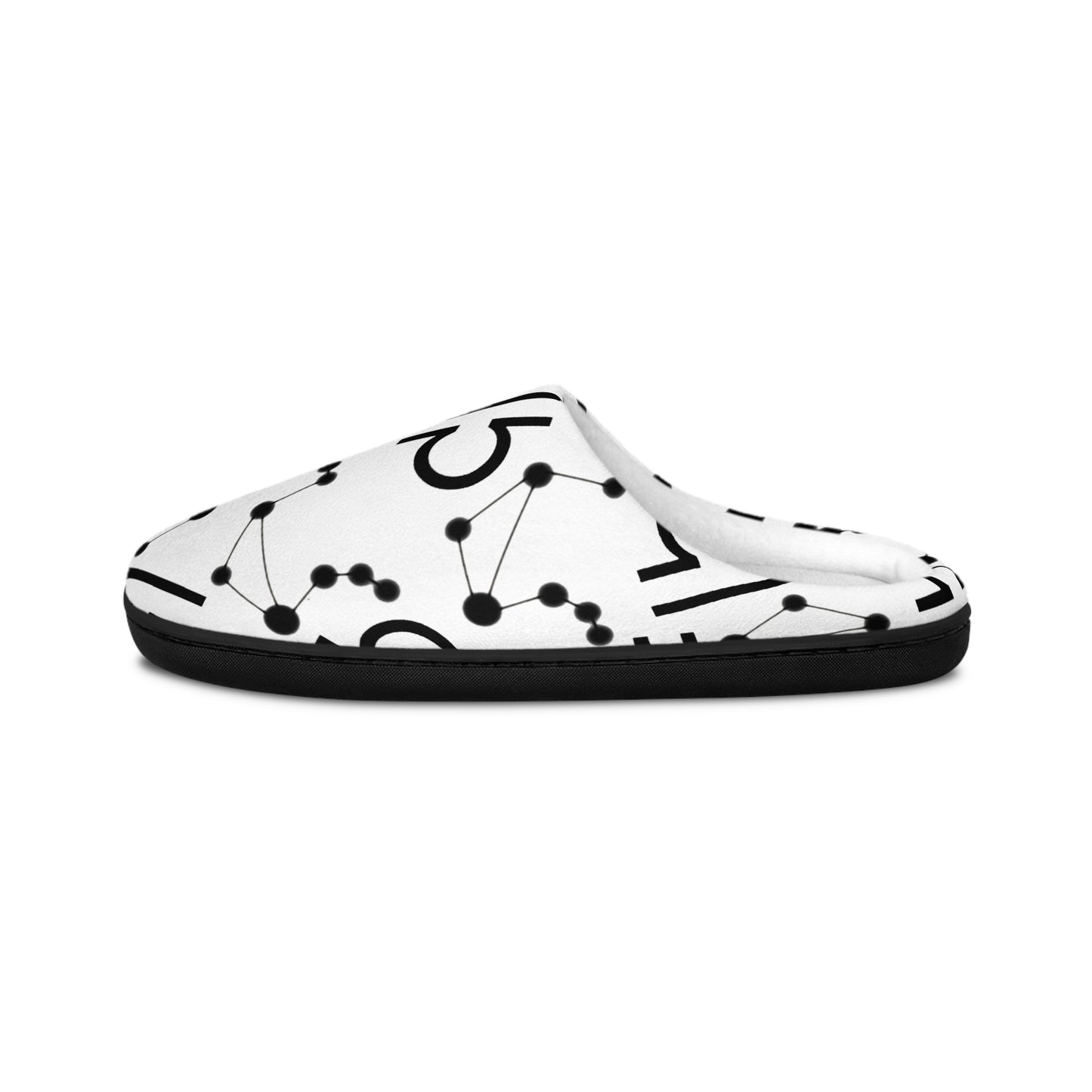 Women's Indoor Slippers, Libra Zodiac Sign