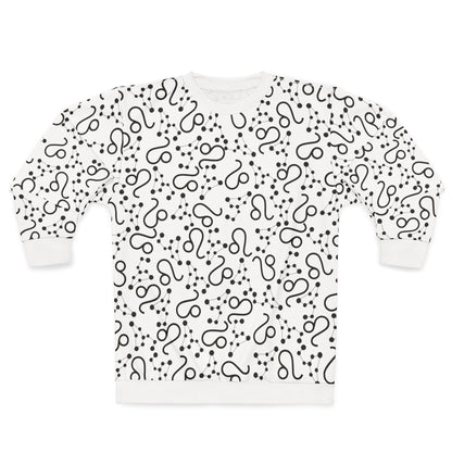 Zodiac AOP Unisex Sweatshirt Leo Zodiac Sign