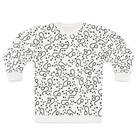 Zodiac AOP Unisex Sweatshirt Leo Zodiac Sign