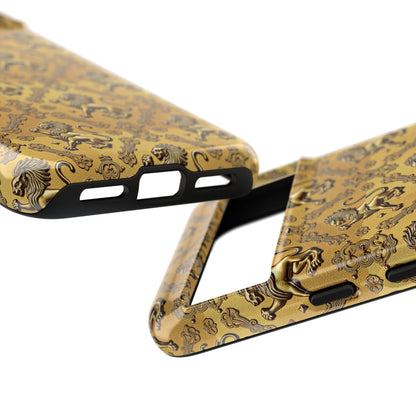 Tough Cases, Leo, Zodiac, Metal Pattern