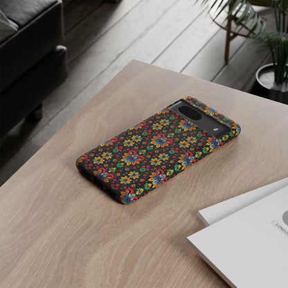 Tough Cases, Aries, Zodiac v2, Flower Pattern