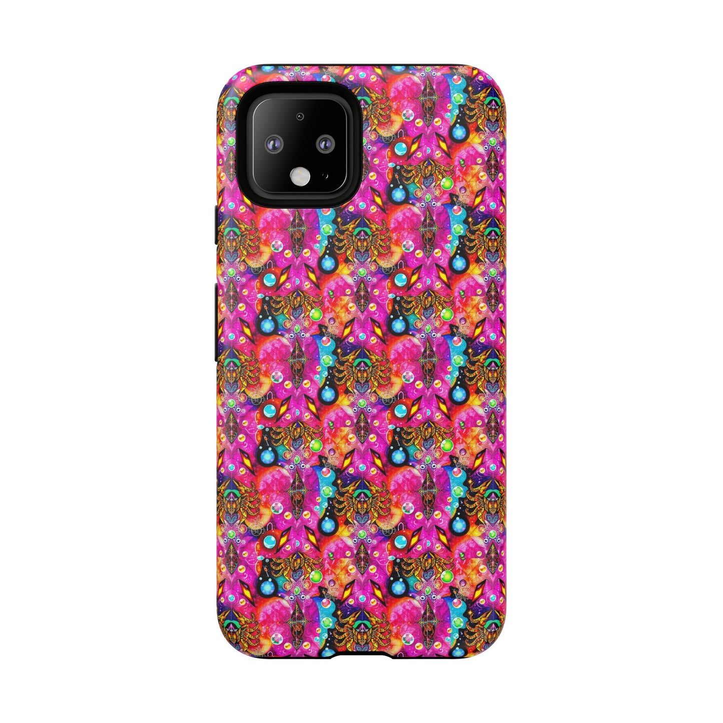 Tough Cases, Scorpio, Zodiac v1, Bubble Pattern