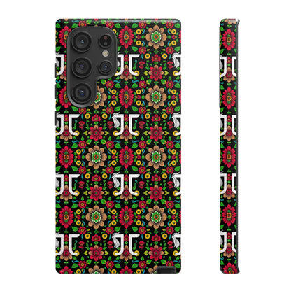 Tough Cases, Gemini, Zodiac v4, Flower Pattern