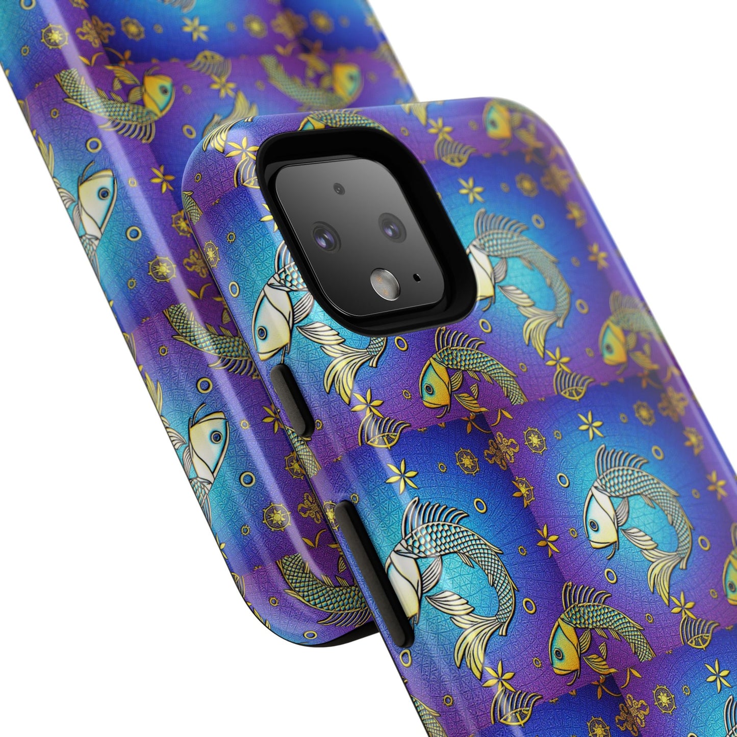 Tough Cases, Pisces, Zodiac v2, Metal Pattern