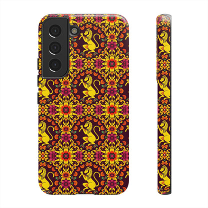 Tough Cases, Virgo, Zodiac v1, Flower Pattern