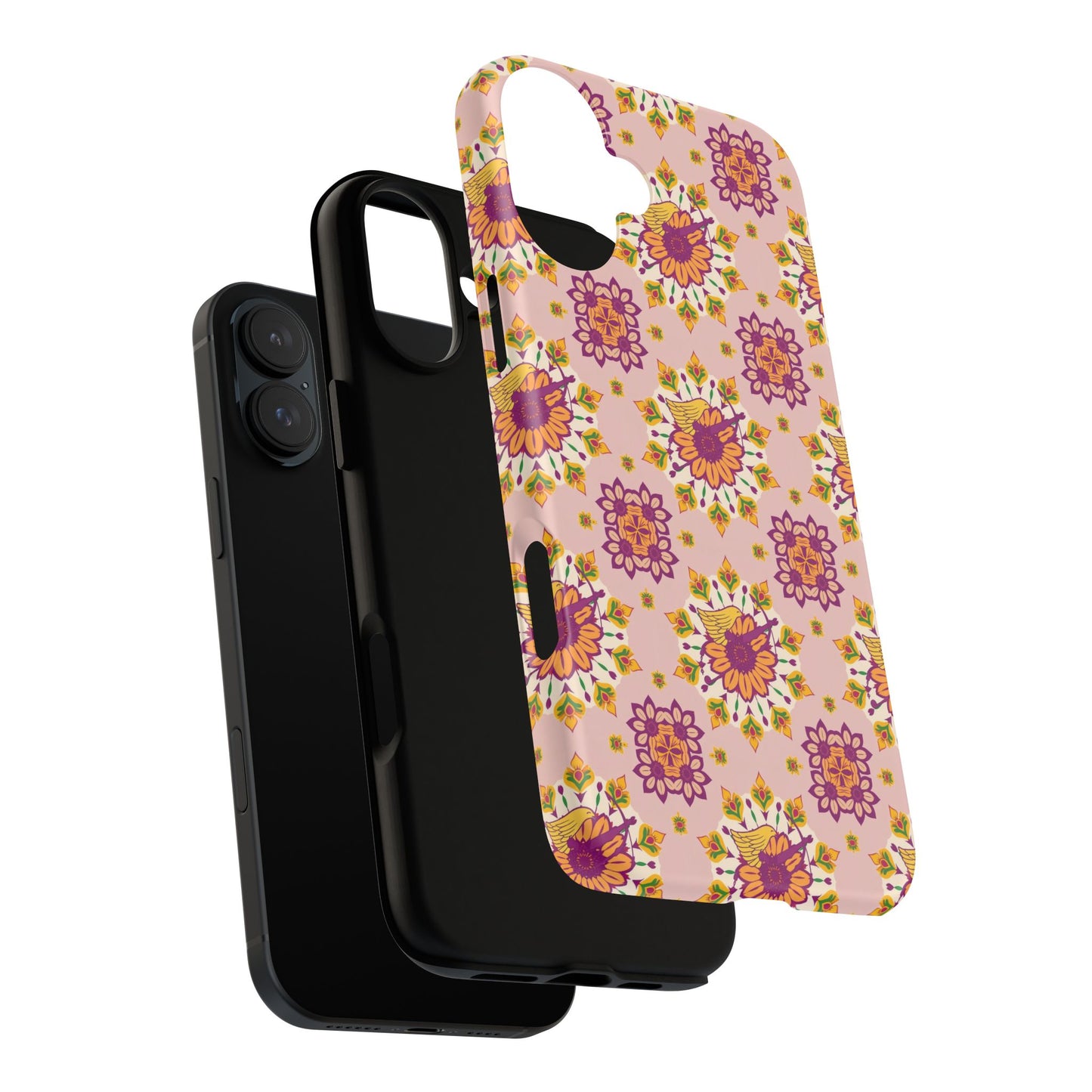 Tough Cases, Sagittarius, Zodiac v4, Flower Pattern