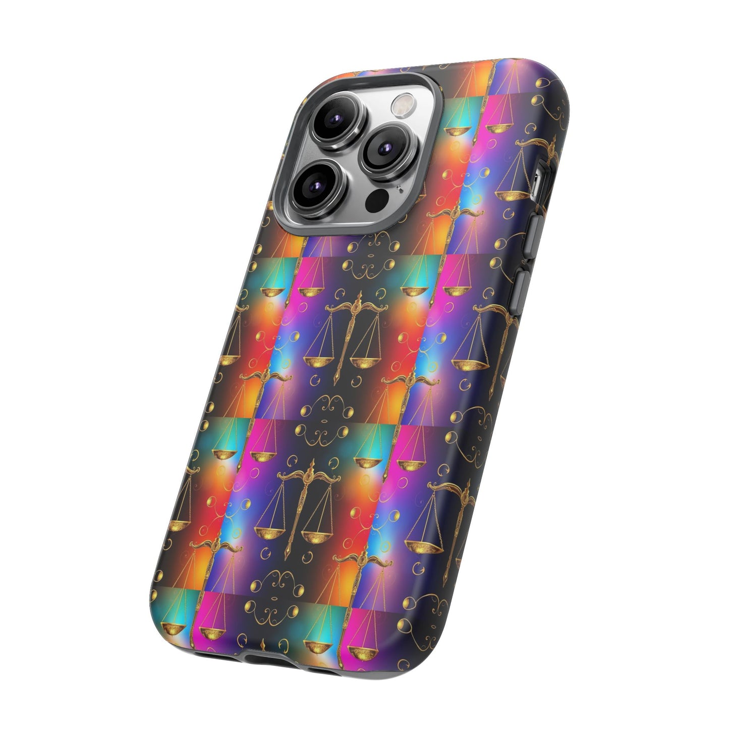 Tough Cases, Libra, Zodiac v1, Metal Pattern