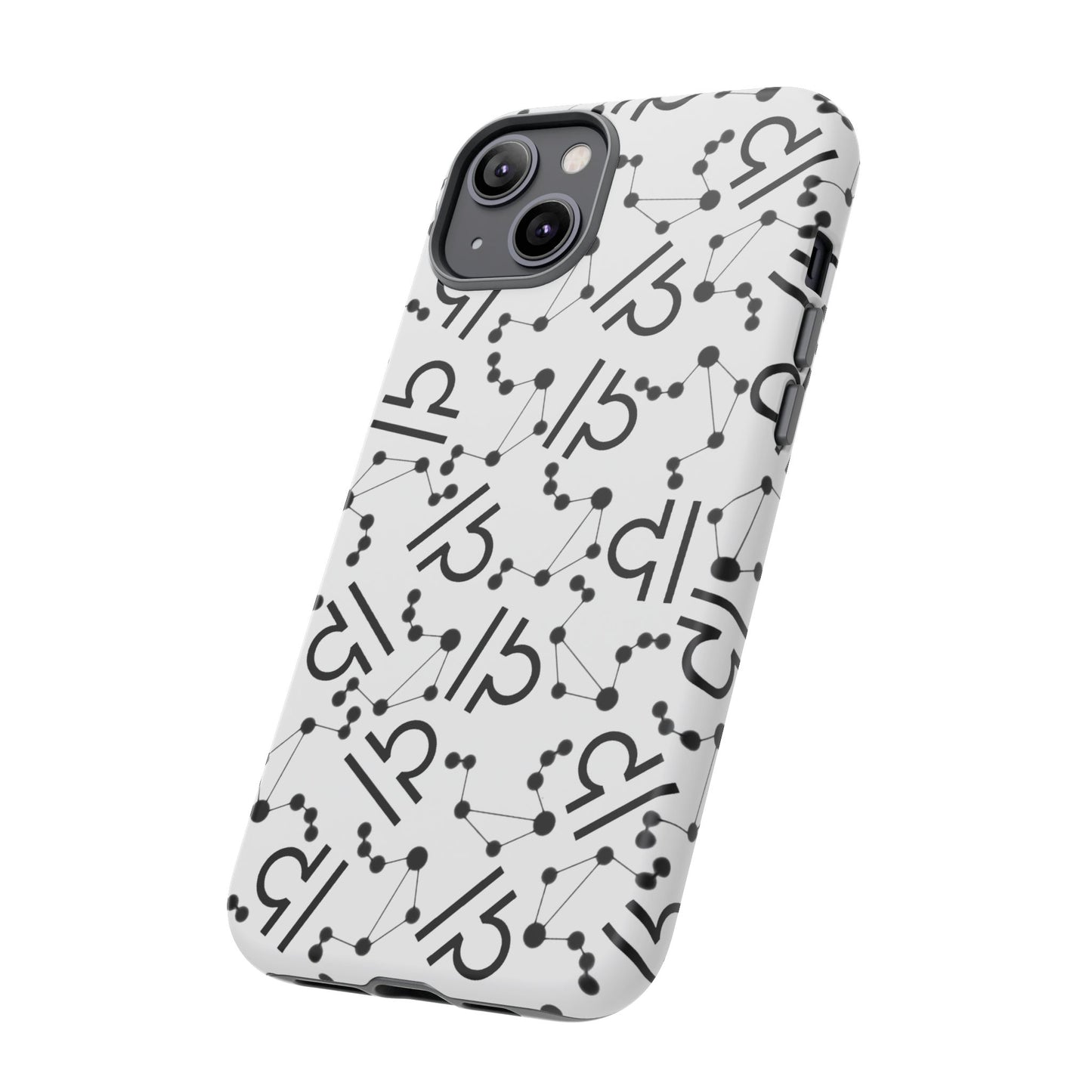 Tough Cases with the Libra Zodiac sign for iPhone, Samsung Galaxy, and Google Pixel devices