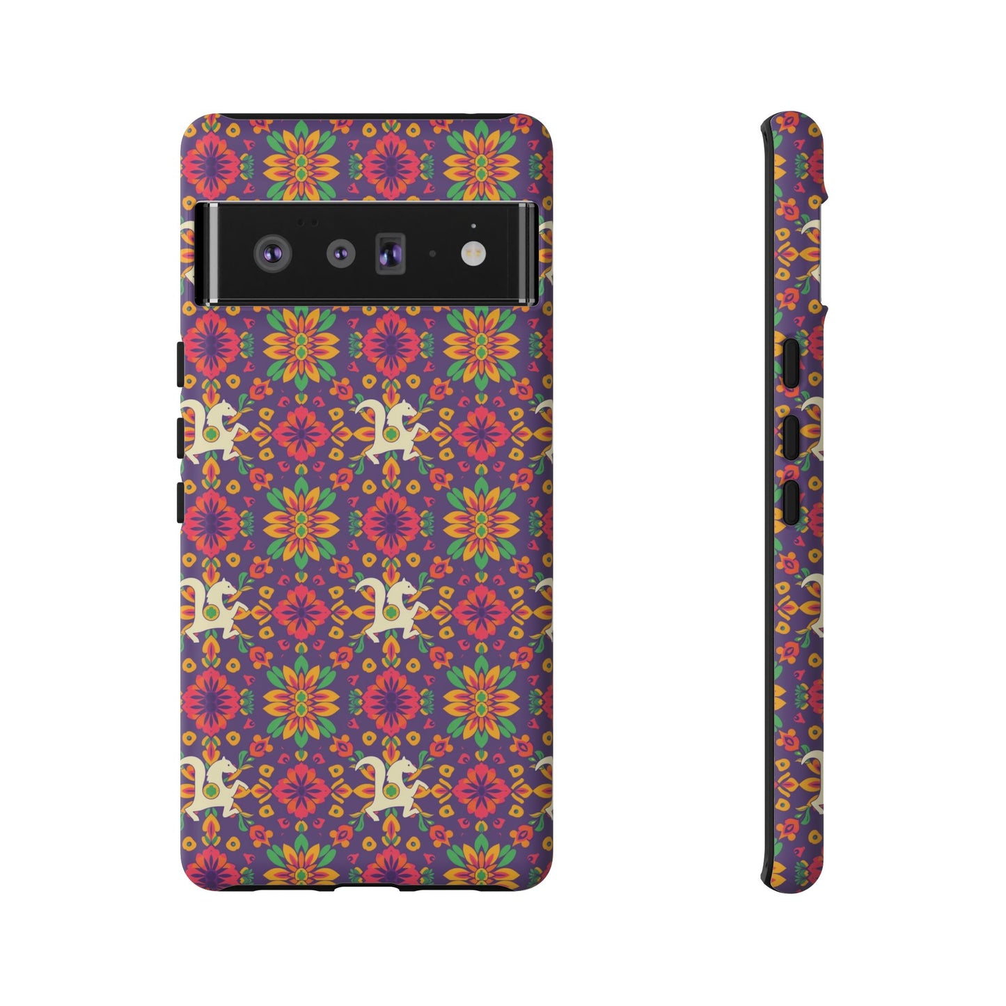 Tough Cases, Aquarius, Zodiac v1, Flower Pattern