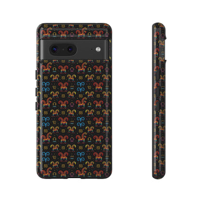 Tough Cases, Aries, Zodiac v1, Metal Pattern