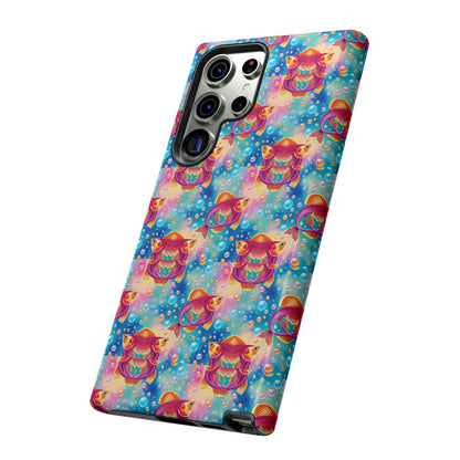 Tough Cases, Pisces, Zodiac v1, Bubble Pattern