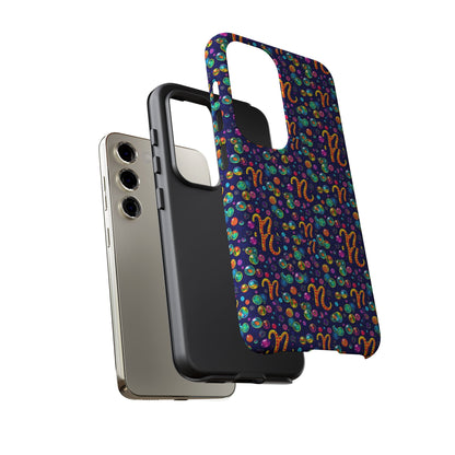 Tough Cases, Aquarius, Zodiac, Bubble Pattern