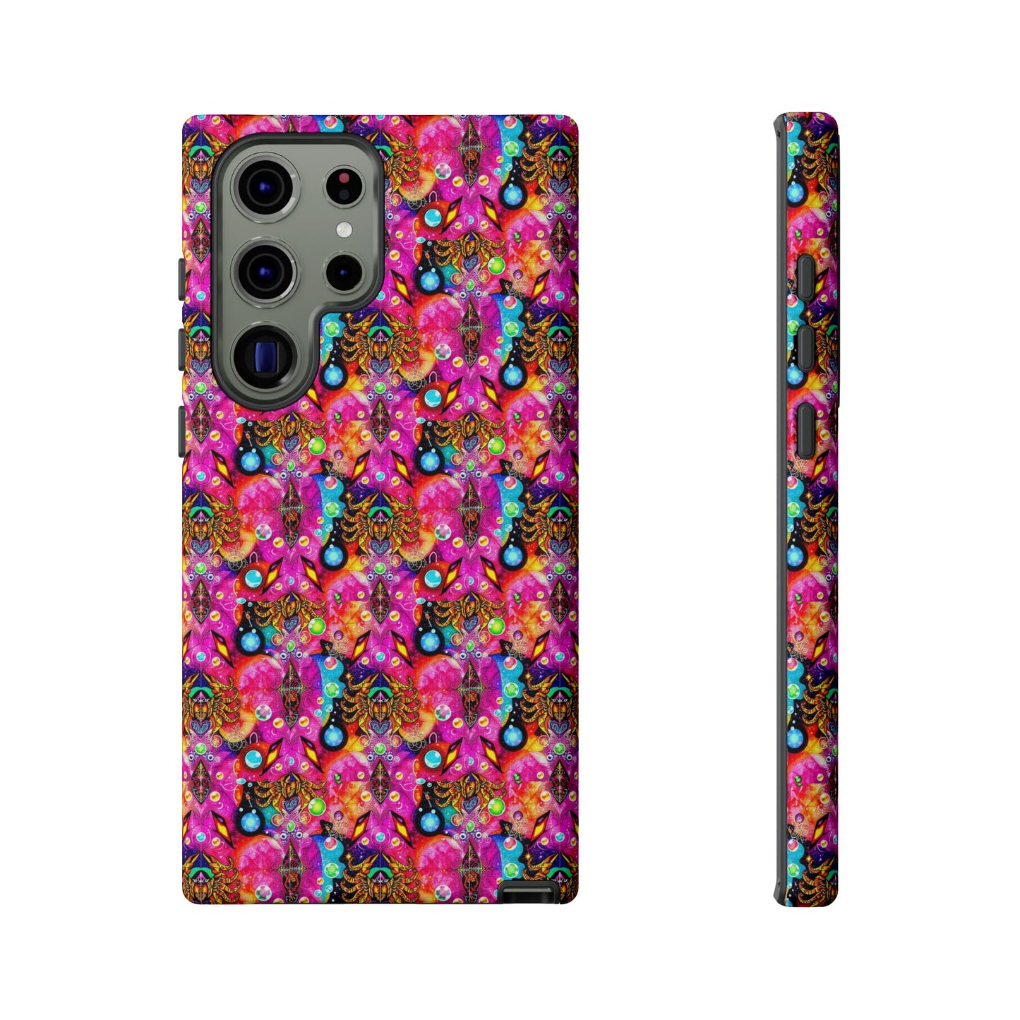 Tough Cases, Scorpio, Zodiac v1, Bubble Pattern