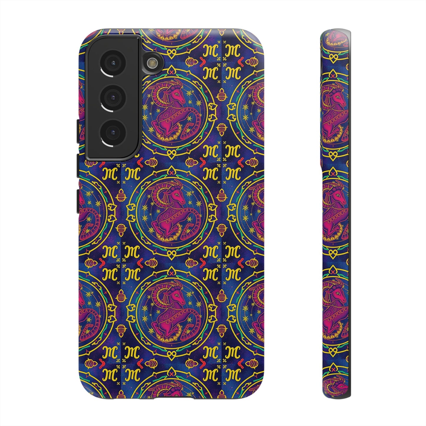 Tough Cases, Capricorn, Zodiac, Metal Pattern