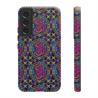 Tough Cases, Capricorn, Zodiac, Metal Pattern