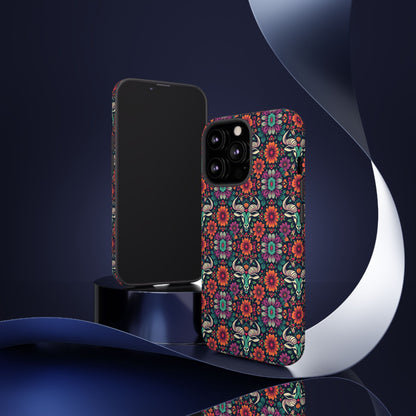 Tough Cases, Taurus, Zodiac v4, Flower Pattern