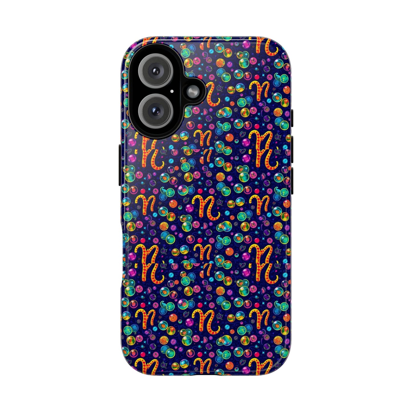 Tough Cases, Aquarius, Zodiac, Bubble Pattern