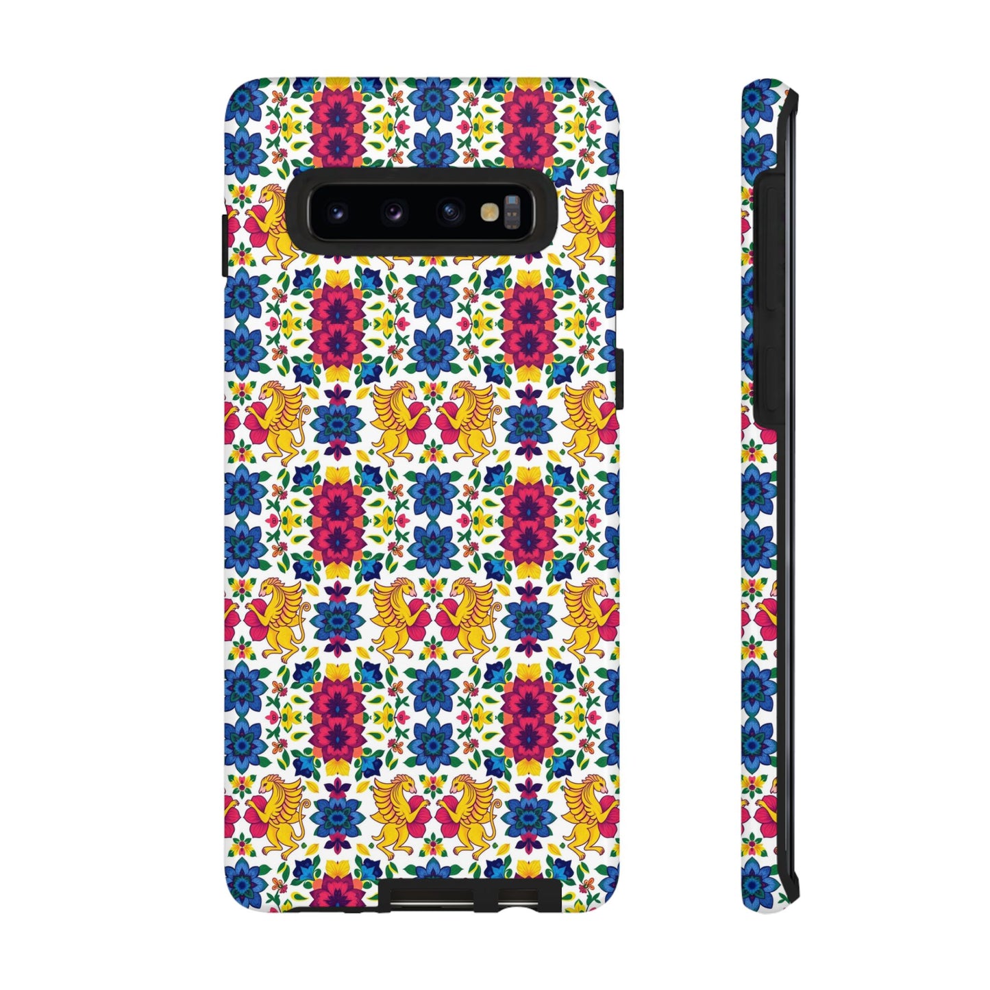 Tough Cases, Gemini, Zodiac, Flower Pattern